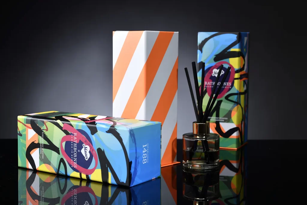 Rathbornes product packaging boxes
