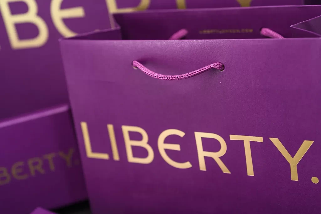 Liberty luxury retail paper bags