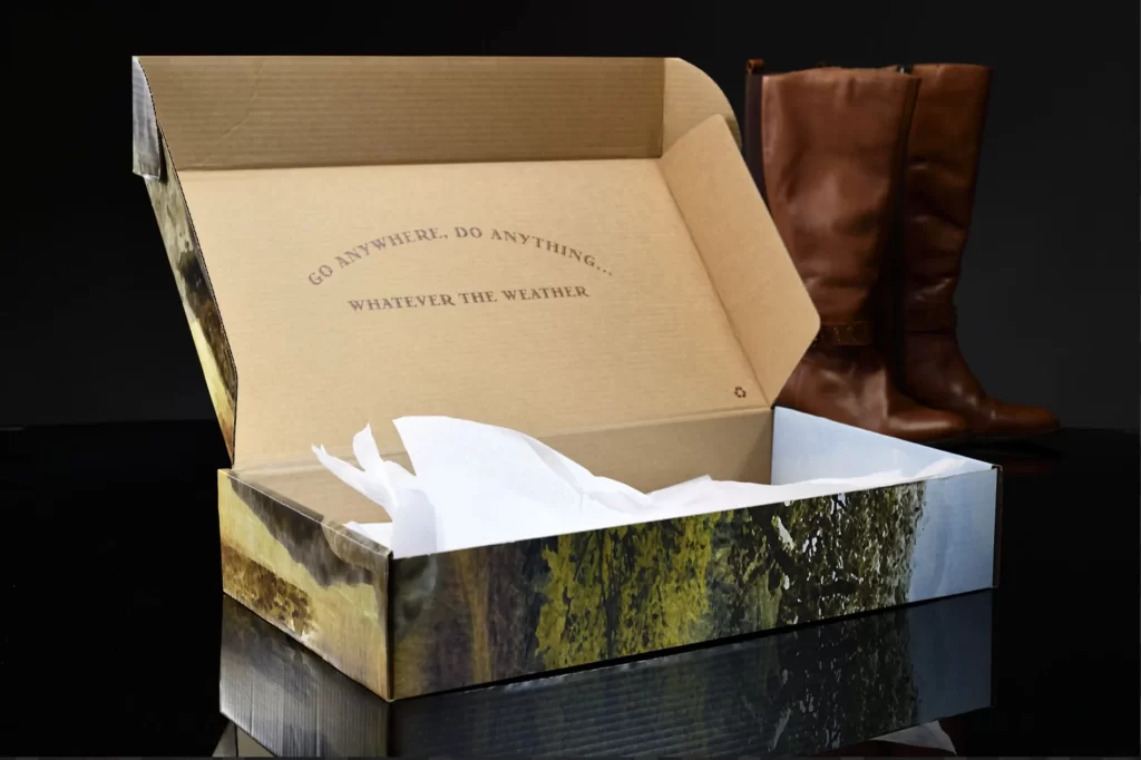 Penelope Chilvers ecommerce packaging box