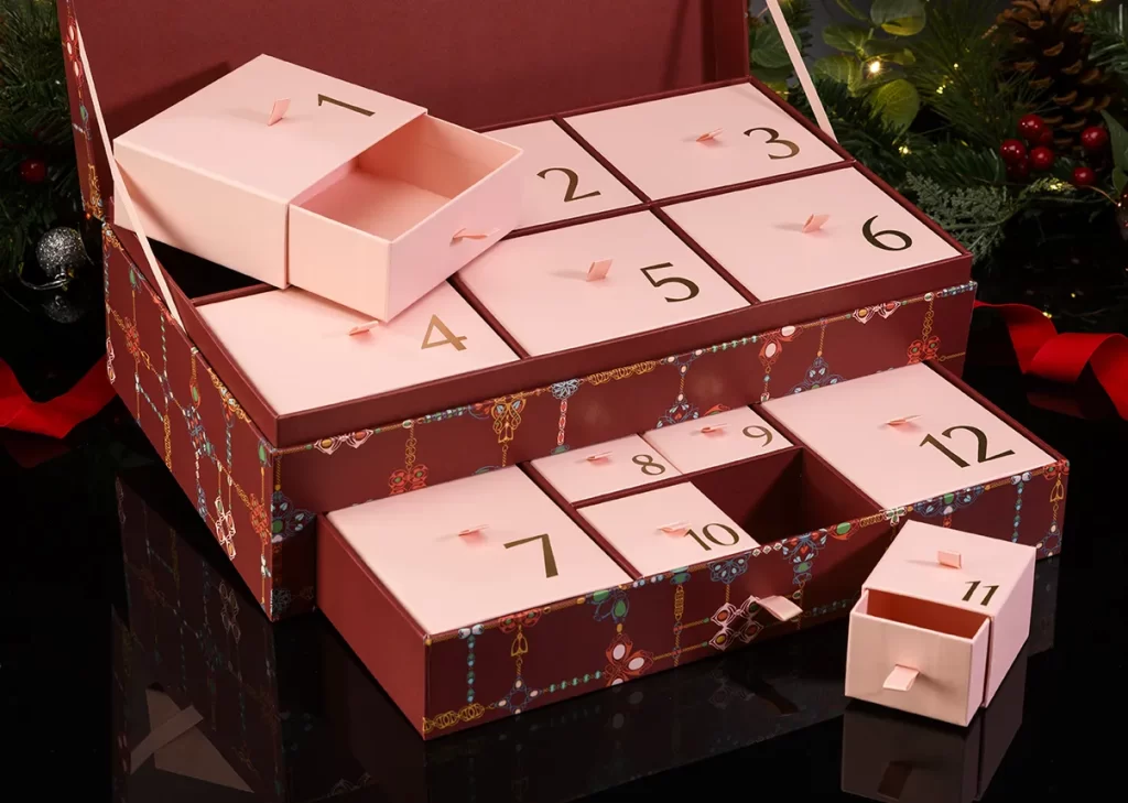 Liberty jewellery advent calendar 150th anniversary 2025 packaging