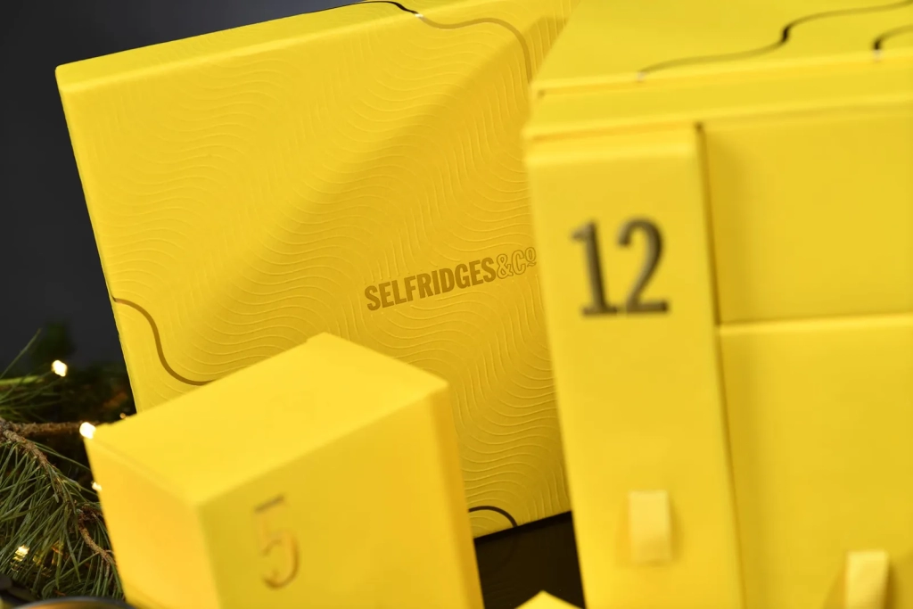 Selfridges VIP beauty advent calendar 2024 drawers