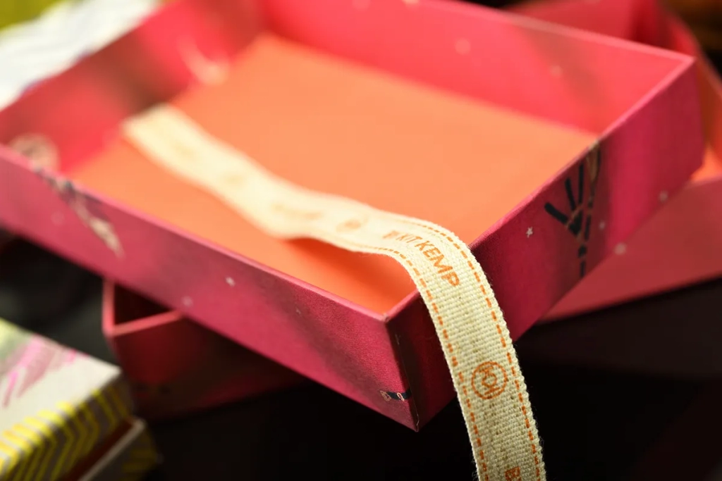 Firmdale Kit Kemp custom ribbon accessory